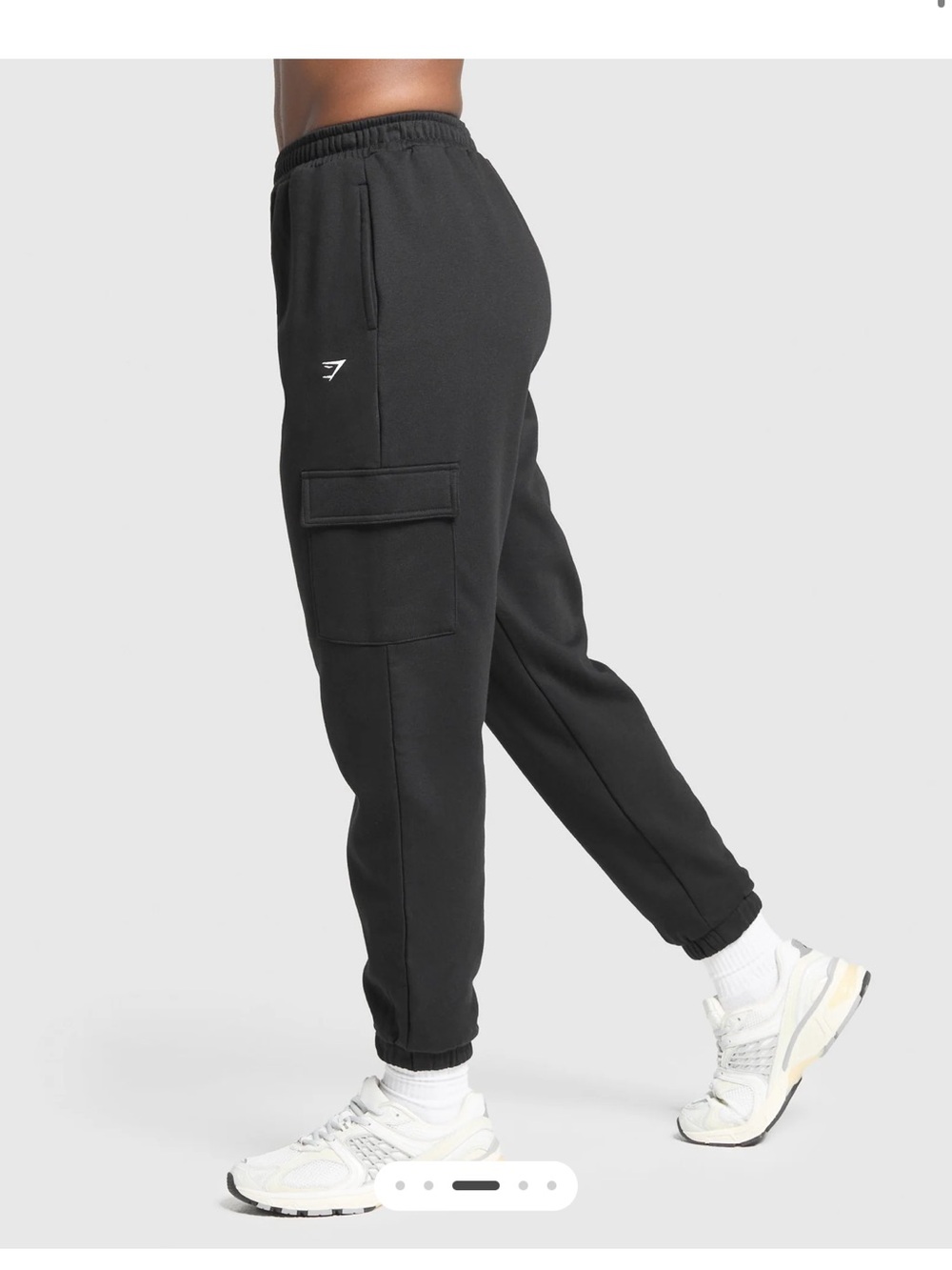 Gymshark Black Women's Cargo Joggers